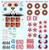 Linden Hill Decals Item No. LHD 32012 - Brothers in Arms 2, MiG-23ML, MLA, MLD and P Variants Decal : Image