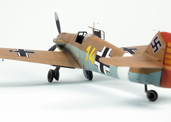 Fine Molds Scale Messerschmitt Bf F Trop By Dario Giuliano