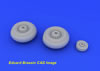 Eduard BRASSIN 1/72 scale Lancaster Wheels Review by Mark Davies: Image
