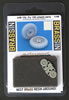 Eduard 1/48 Ju 88 and Fw 190 Wheels Review by Brad Fallen: Image