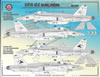 Bullseye Model Aviation 1/48 scale VFA-81 Sunliners F/A-18C Desert Storm Decal Review by David Harme: Image