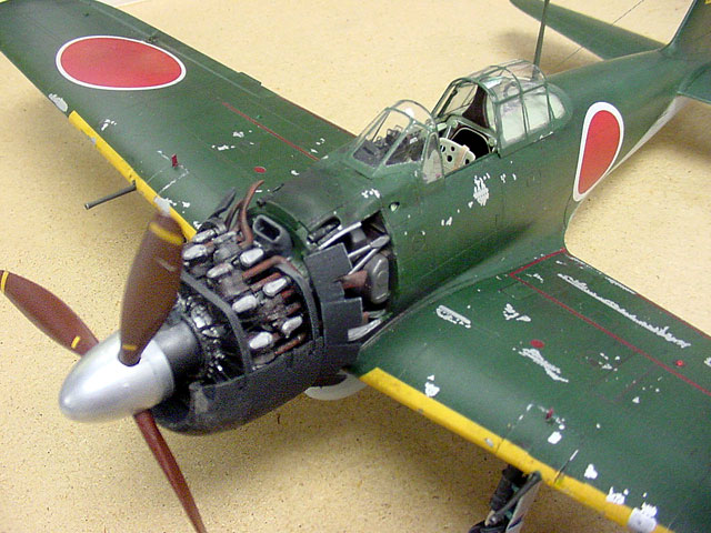 A6M5 Zero Type 52 by Rick Cotton (Tamiya 1/32)