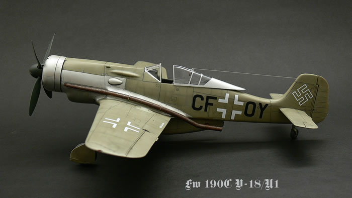 Planet Models Kit No Plt233 Focke Wulf Fw 190 C V18 Kanguru Conversion For Hasegawa A 5 A 8 Kits Review By James Hatch