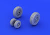 Eduard BRASSIN Item No. 672067 – JAS-39 Wheels (for Revell kit) Review by Mark Davies: Image