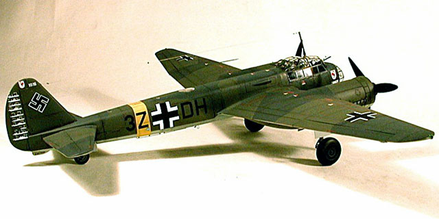 DRAGON # 5528 1/48th GERMAN JU-88 A4 SCHNELL BOMBER MODEL KIT