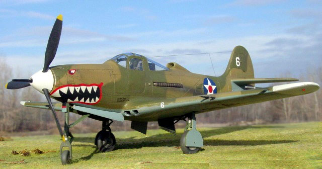 Bell P-39/ P-400 Airacobra - Guadalcanal camouflage pattern paint masks  (for Kitty Hawk Model and Special Hobby kits) TopNotch 32-M108