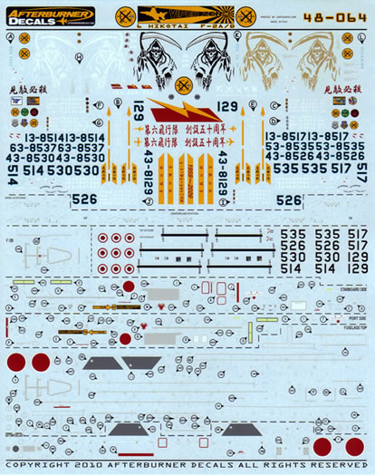 F-2 Viper Decals Review by Ken Bowes (Afterburner Decals 1/48)