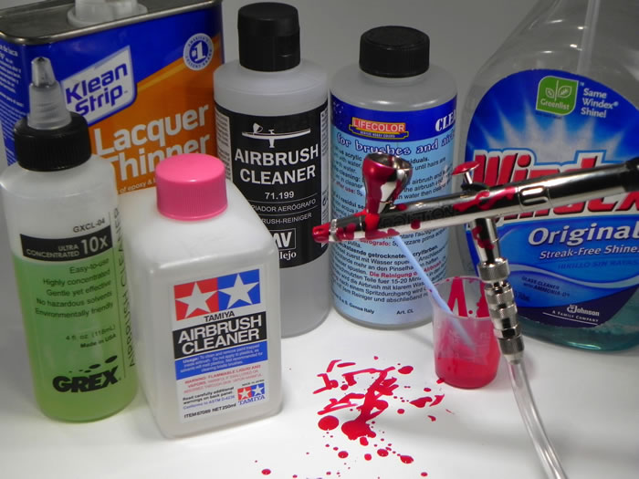 Airbrush Cleaners and Suggestions on Getting the Gunk Out by John