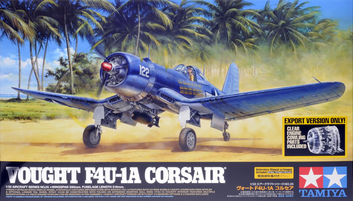 Vought F4U-1A Corsair Review by Brett Green (Tamiya 1/32)