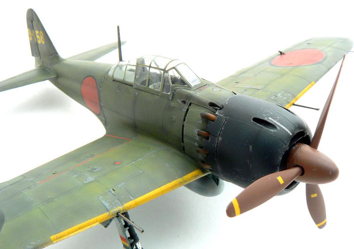 A6M5 Zero by Jamie Haggo (Tamiya 1/48)