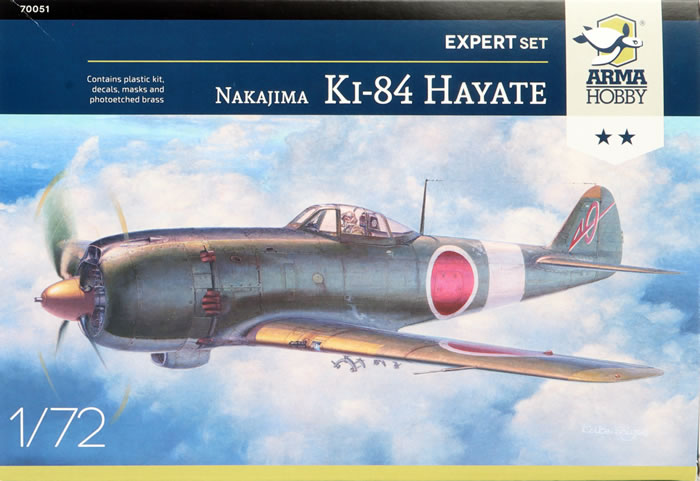 Arma Hobby Kit No. 70052 - Nakajima Ki-84 Hayate Model Kit Review by Brett  Green