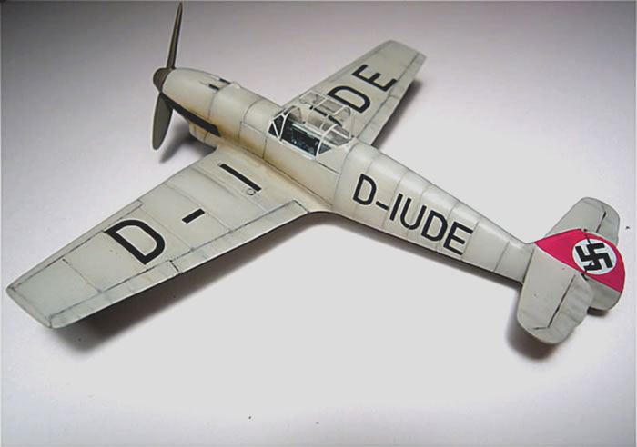 Messerschmitt Bf 109 V2 by Dario Giuliano (HR Model 1/72)2)