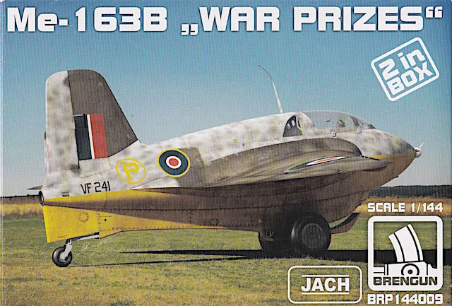 Brengun Kit No Brp Messerschmitt Me 163 B War Prizes Review By Brad Fallen