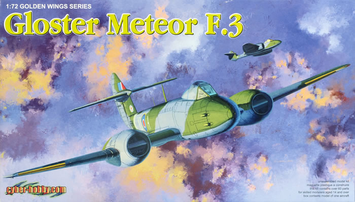 Dragon #5084 1/72 Gloster Meteor F.1 