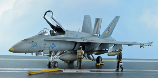 Hasegawa 1/72 F/A-18C Hornet by Rafe Morrissey