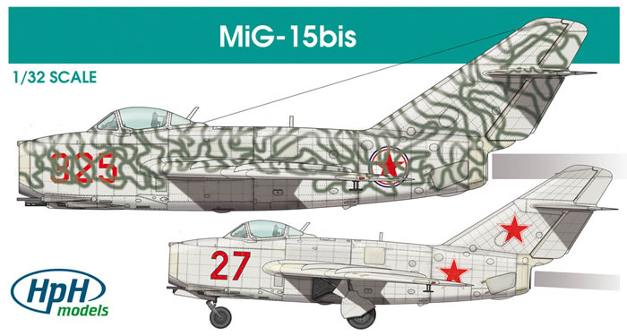 HPH Models Kit No. HPH 32025R - MiG-15bis Review by James Hatch