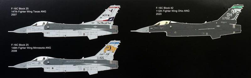 Kinetic Gold Series Item No. K48102 - F-16C Block 25/42 USAF