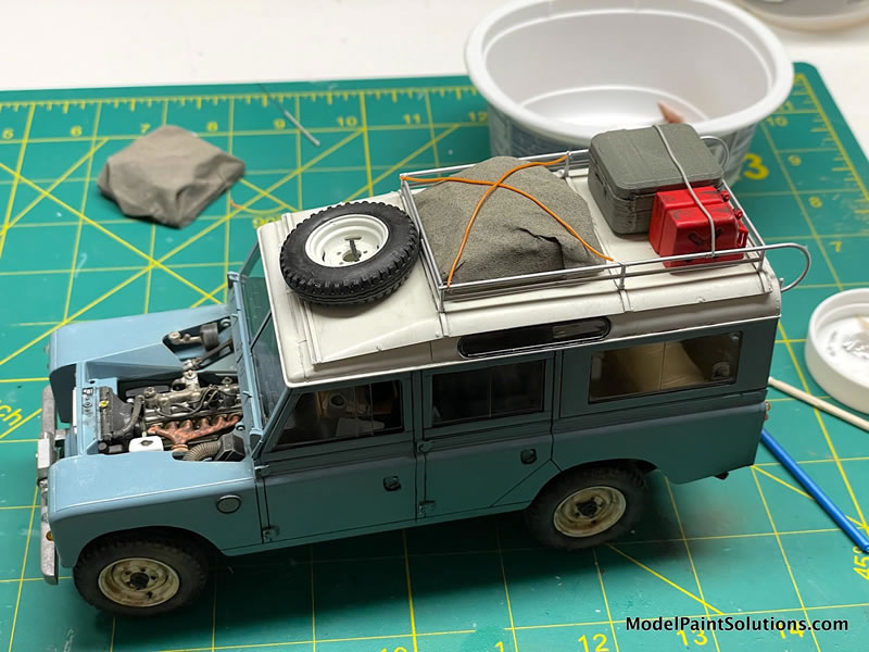 Revell 1/24 scale Land Rover Series III 109 by Brad Huskinson