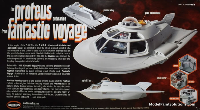 fantastic voyage model kit