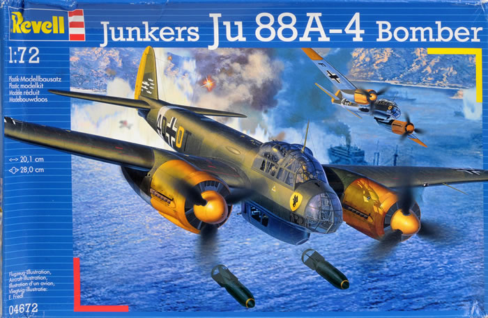Uitgaan van zoeken Voetzool Junkers Ju 88 A-4 Review by Brett Green (Revell 1/72)