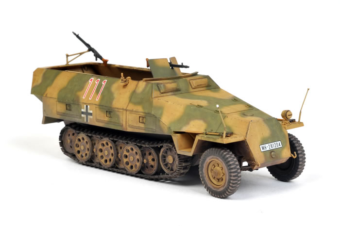 Hanomania - Tamiya's 1/48 scale Sd.Kfz. 251 Ausf. D finished - Missing-Lynx